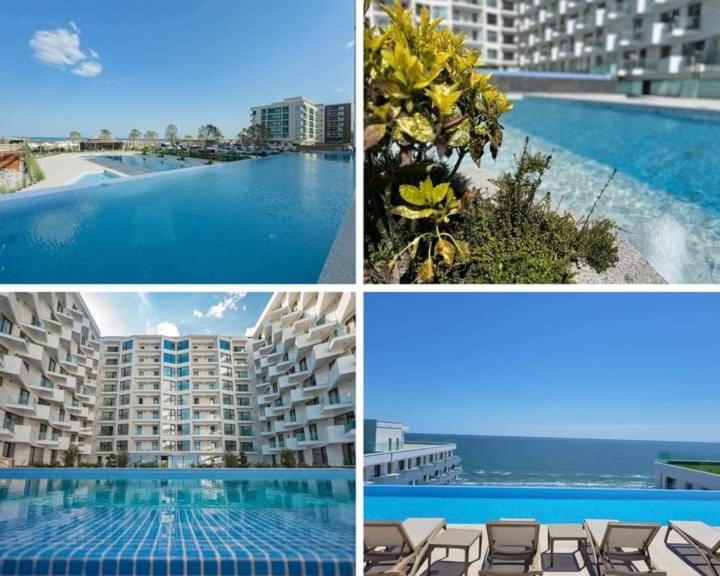 Alezzi Beach Resort Gorgeous Family Aparment Cu Piscina Năvodari Exterior foto